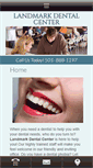 Mobile Screenshot of landmarkdentalcenter.com